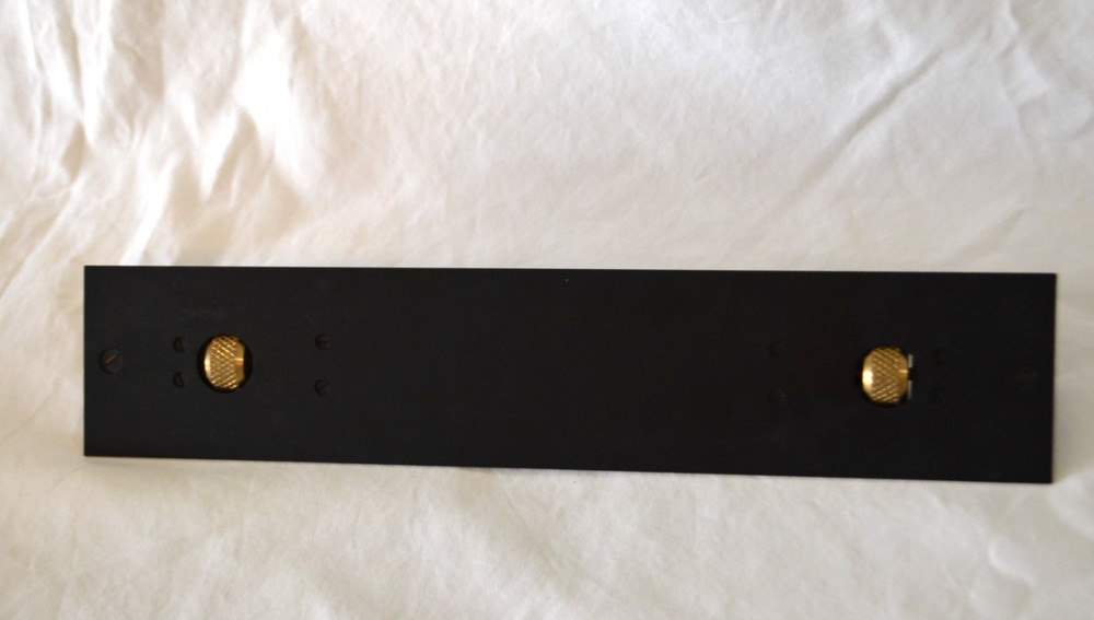 Vintage 12" W H Harling Parallel Rolling Rule Ruler w/Case Drafting Charting