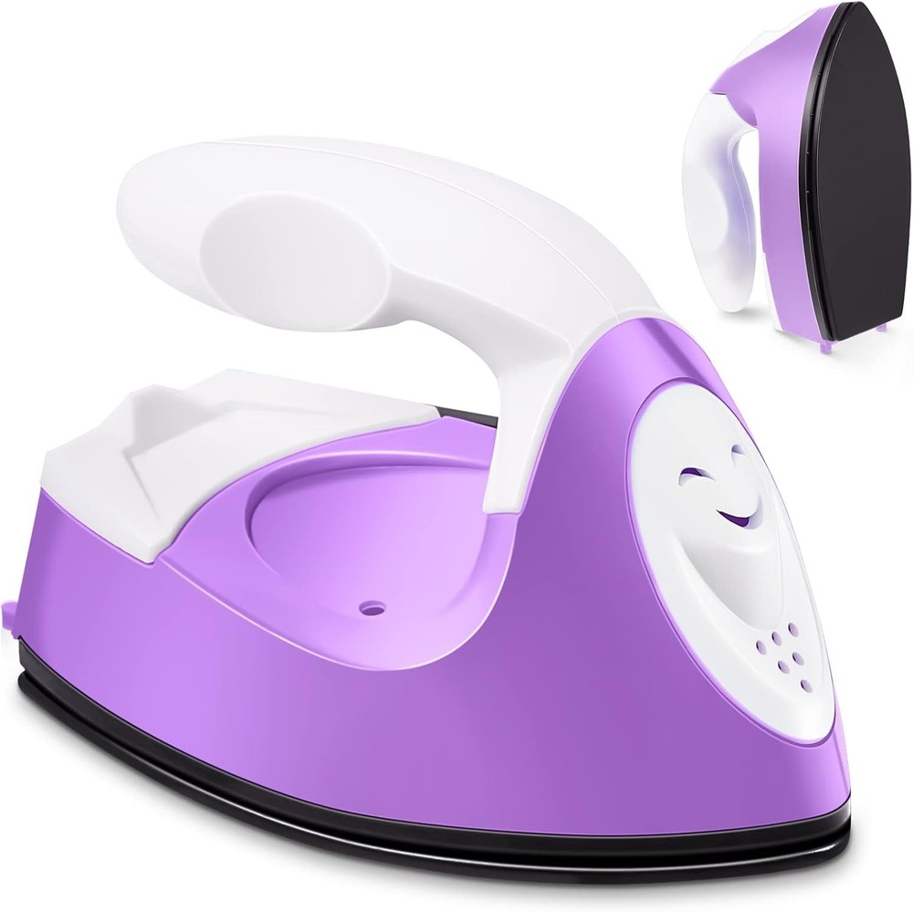Compact Mini Heat Press Iron - Perfect for Small Projects & Fabric Types!