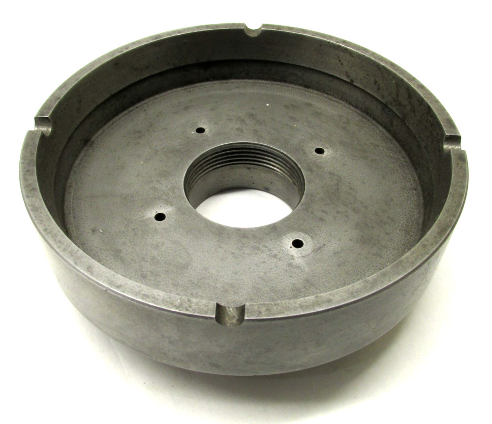 HARDINGE 6'' OC DEEP 5C COLLET STEP CHUCK CLOSER w/ 2-3/16''-10 THREADED MOUNT