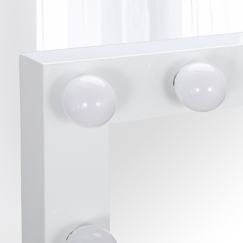 Hollywood Vanity Mirror Makeup Mirror with 14 LEDs Bulbs Tabletop Makeup Mirror