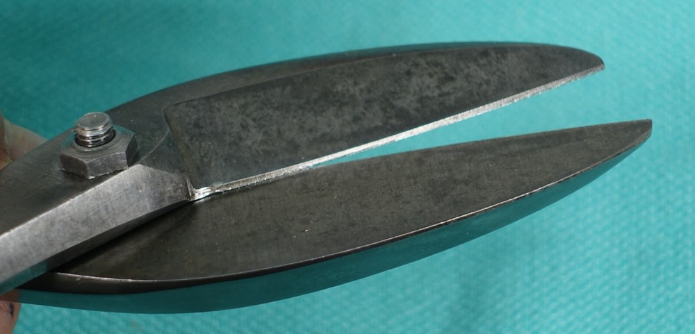Vintage COMPTON "Reliance" # 9 Regular Tinners' Snips 13" Long w/ 3" Cut