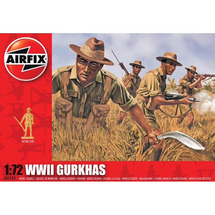 Airfix  #01754 1/72 WWII Gurkhas