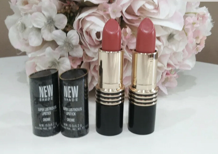 Revlon Super Lustrous Creme Lipstick Original Formula 80 / 110 Sunflash 2pcs