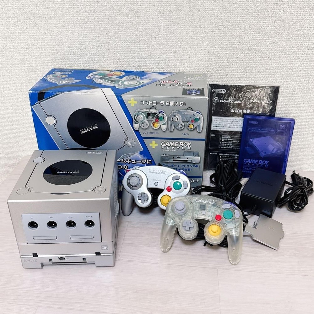 GameCube Enjoy Plus Pack Plus Clear Console Tested Working Japan