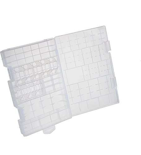 Battery Storage Box Battery Storage Case Transparent Holder Organizer Box
