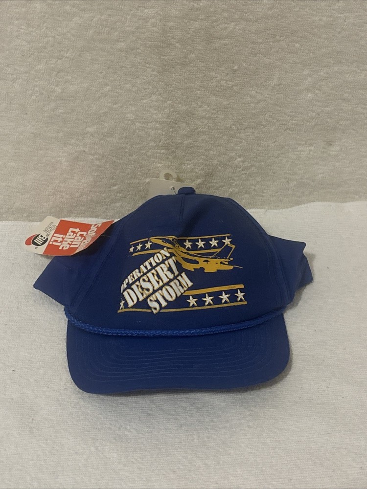 Vintage Operation Desert Storm Snapback Hat Cap Adjustable 90s W Tag FREE SHIP