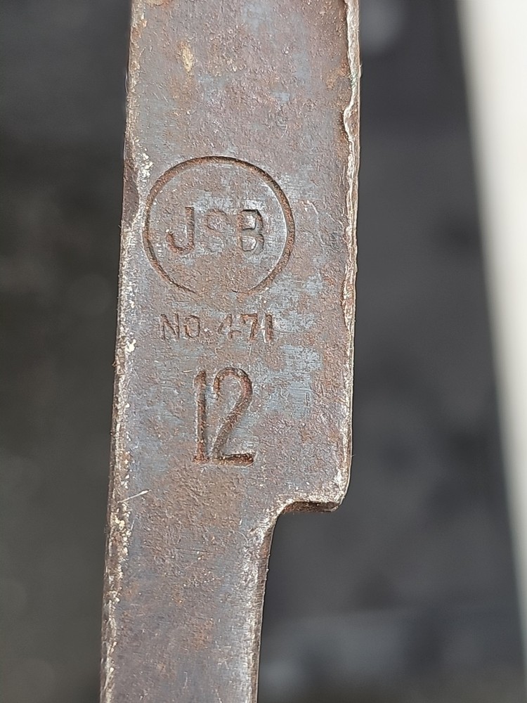 Vintage J&B Nail Puller Japan Pry Bar #471