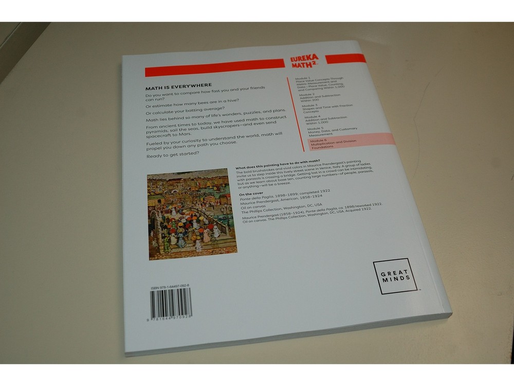 Eureka Math² Squared Grade 2 Module 6 Learn Student Book - Weight: 11.18 oz.