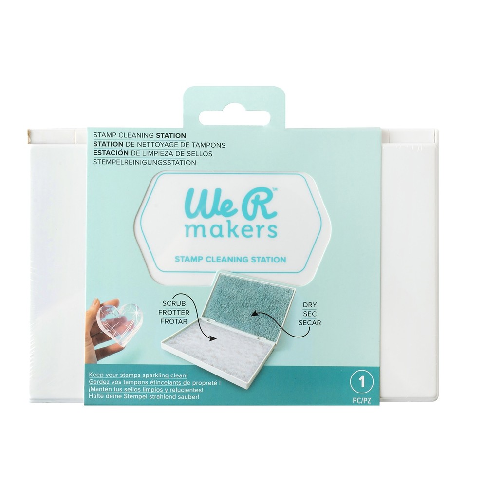 We R Stamping Cleaning Pad-Bristle Pad & Microfiber Pad