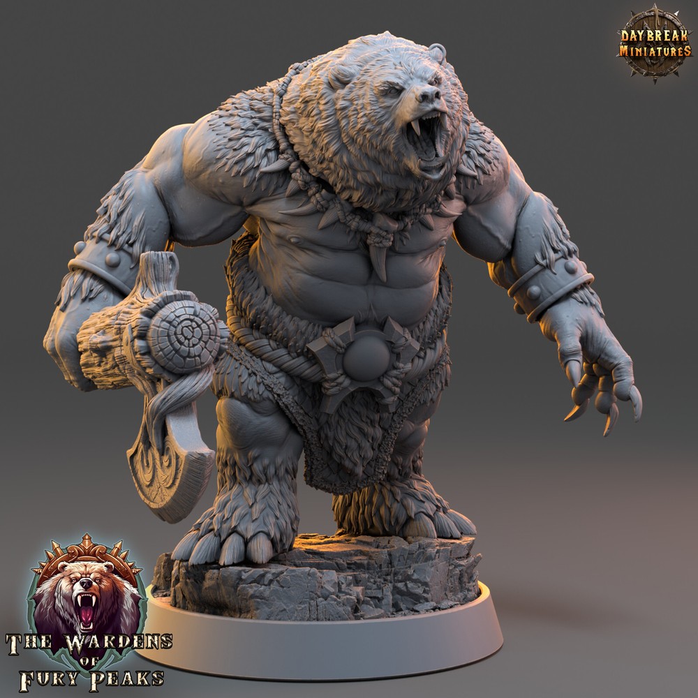 Ursine Barbarian Carnag | DayBreak Miniatures |