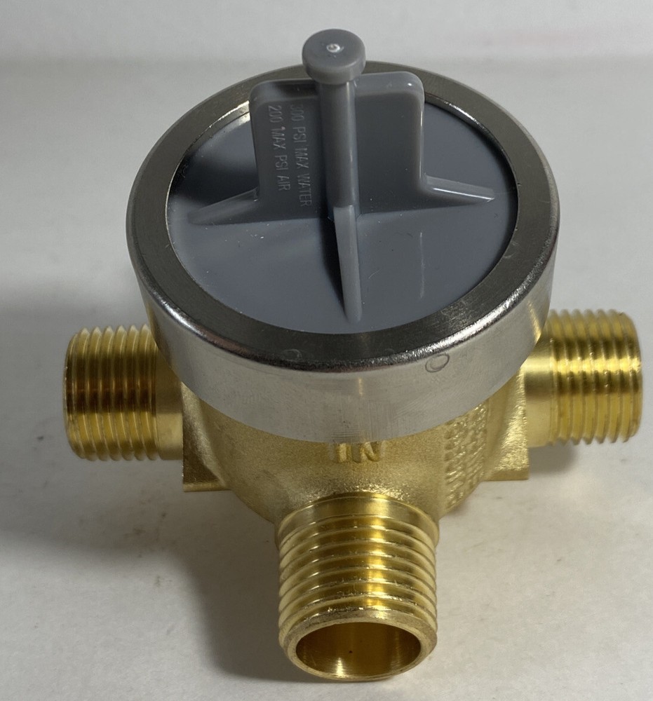 300 PSI MAX WATER 200MAX PSI AIR (W5) Plug For 3 Functions