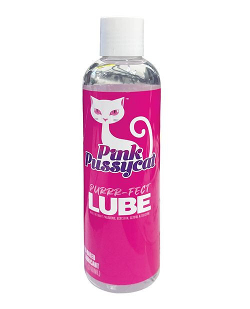 Pink Purrr-fect Water Based Lube Lubricant 8 oz