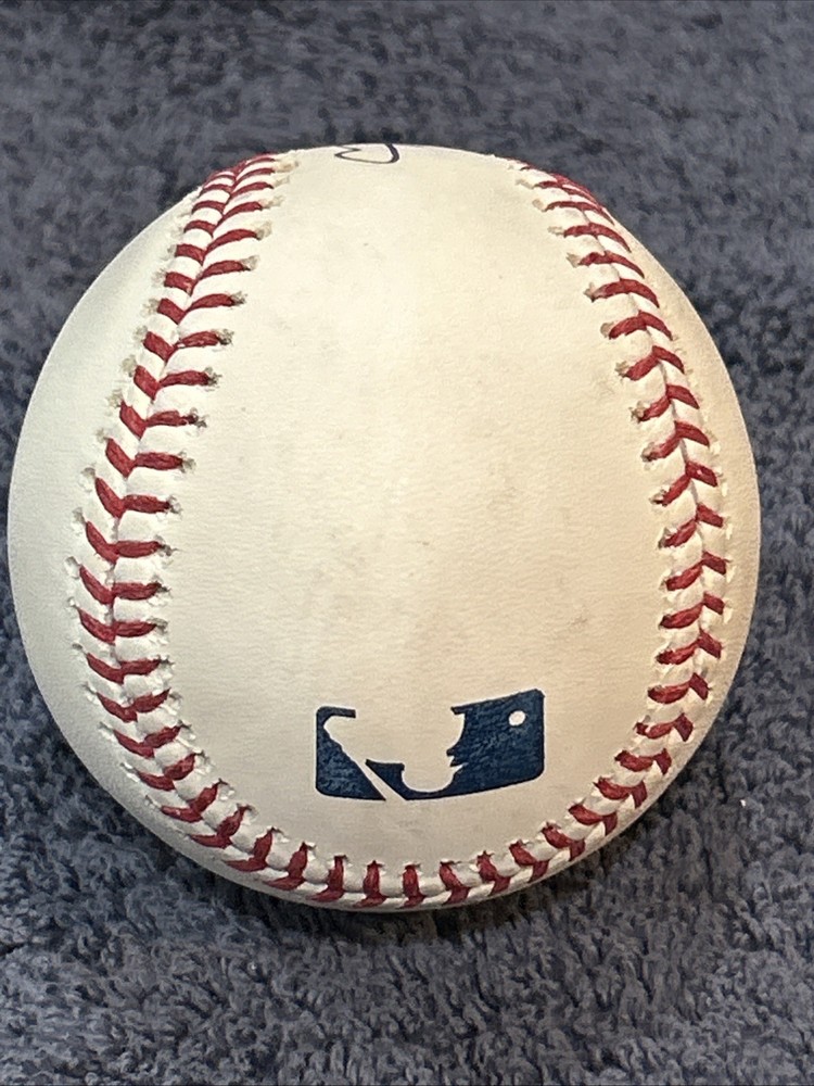 bo porter signed baseball autograph ball auto B