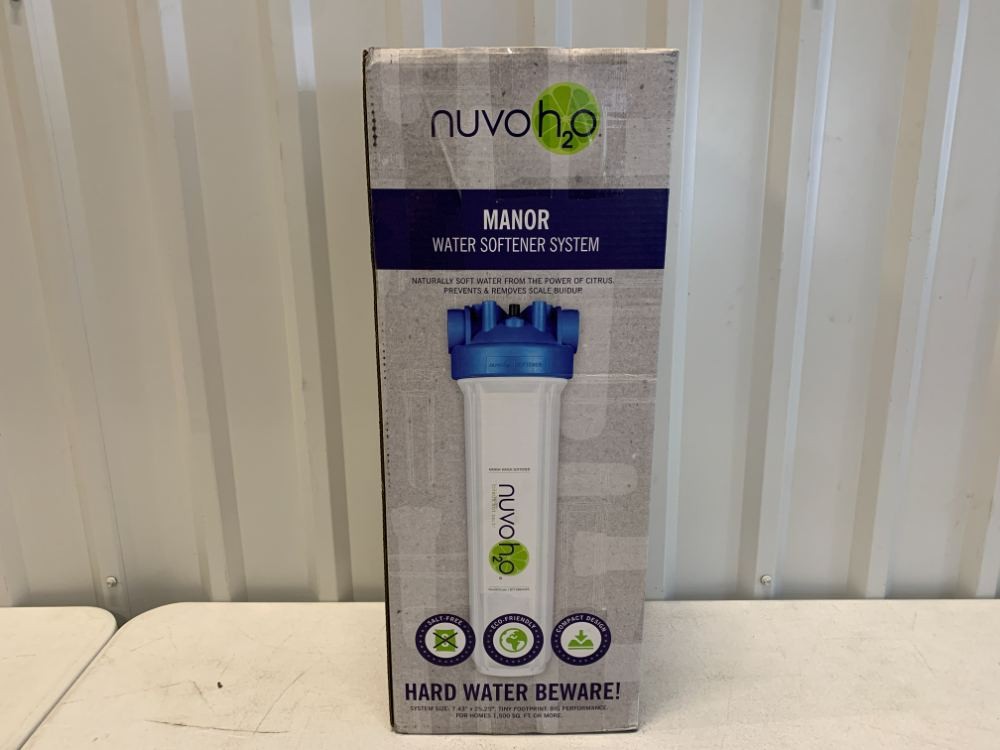 Nuvo H2O 11001-550701 Water Softener System 7.43"x25.25"