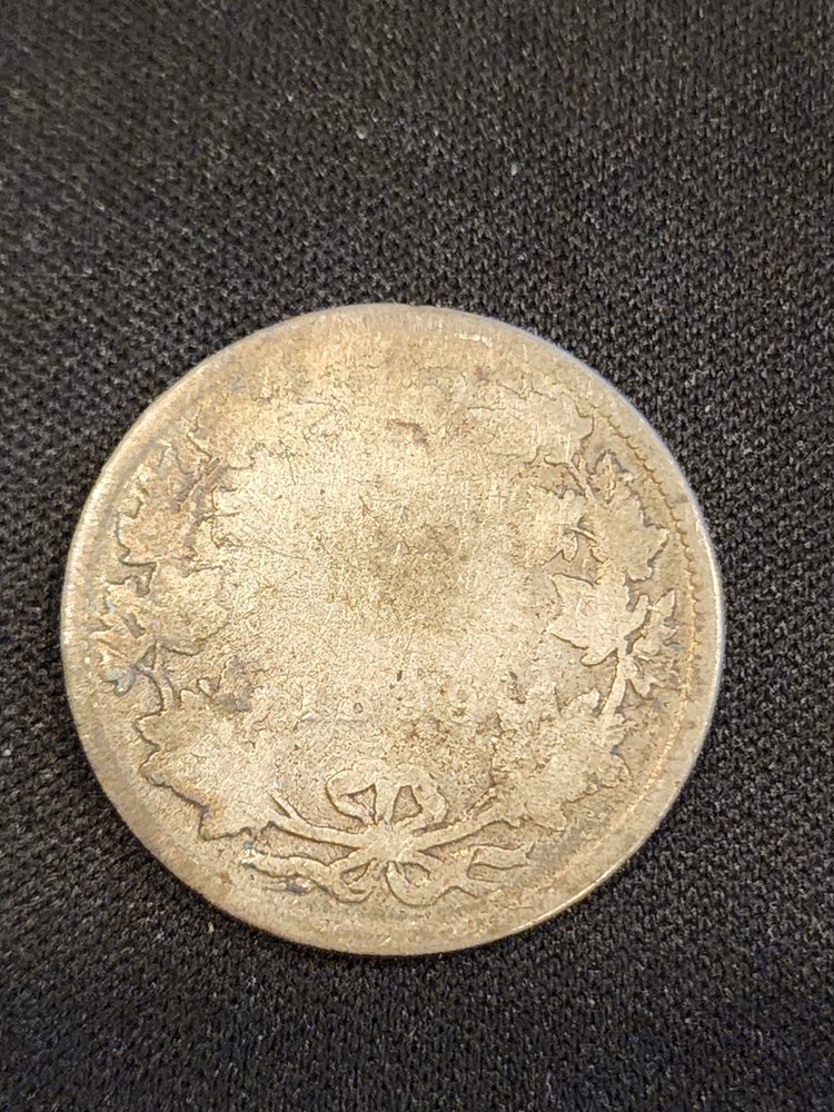 1889 Canada 25 Cents Silver Coin