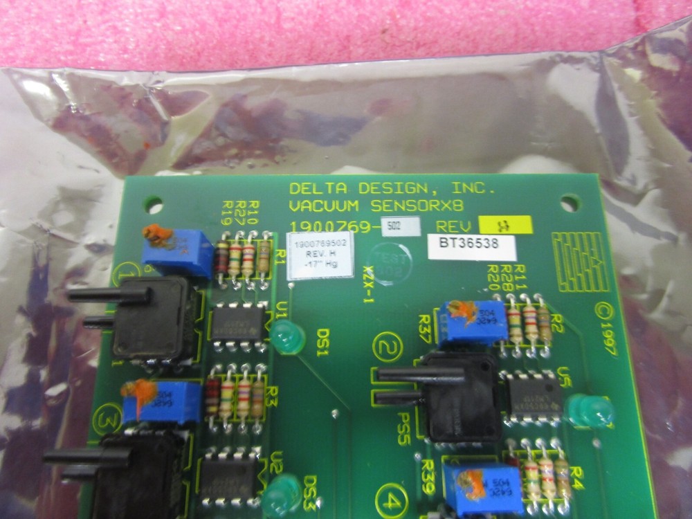 NEW! Delta Design Vacuum Sensor X8 Board 1900769-502
