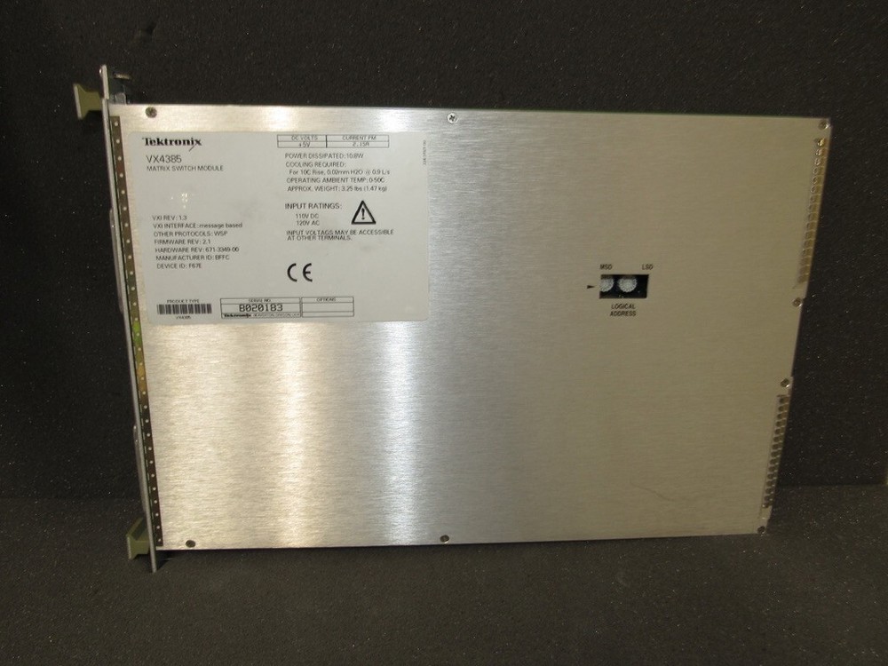 Tektronix VX4385 128 DPST VXI Matrix Switch Module