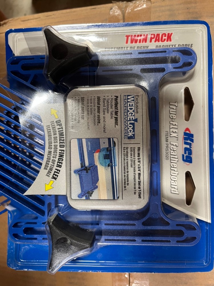 Kreg True-Flex Featherboard Twin Pack PRS3020