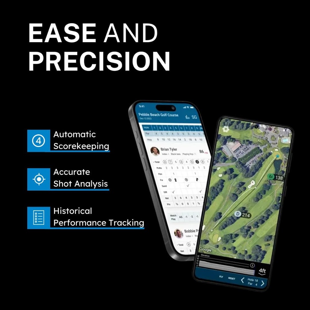 Golf Pad TAGS Automatic Swing Trainer System for Android & iPhone