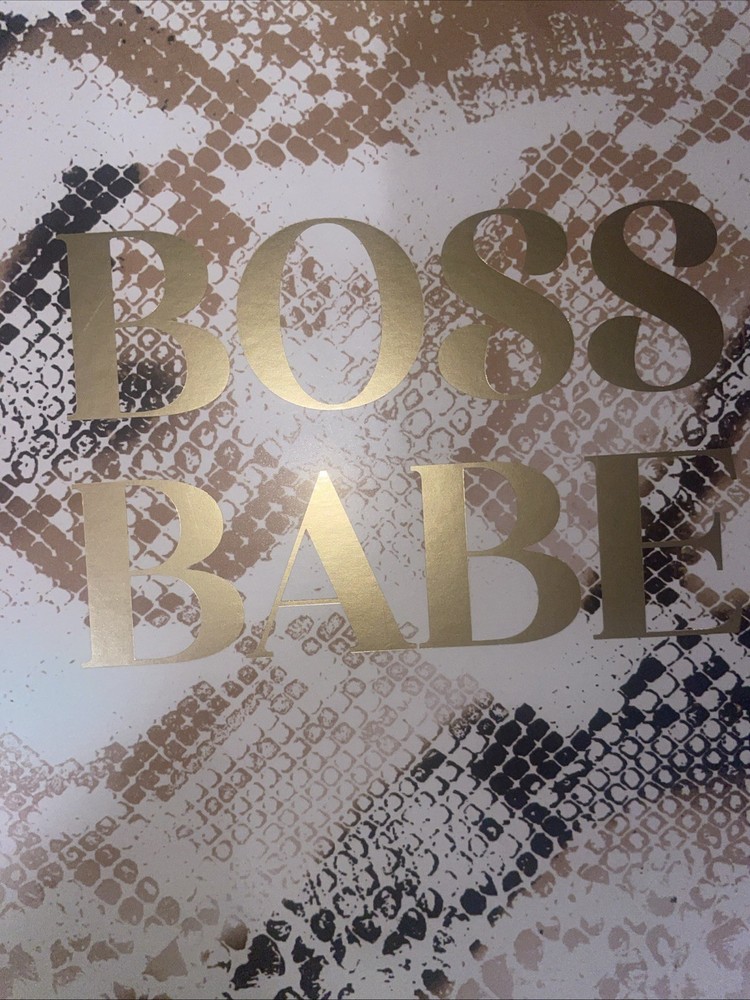 Paper Studio, Clipboard & Note Pad~12.5 x 9~Refillable~Boss Babe