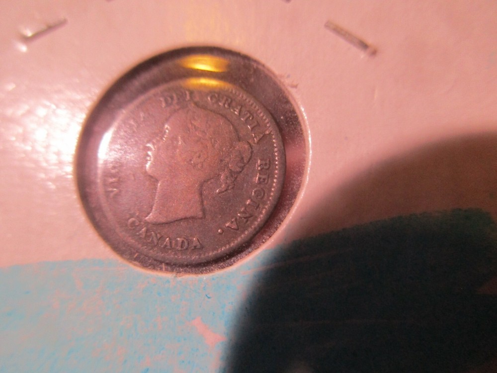 Canada - 1888 Silver 5 Cent - Victoria - 10252103