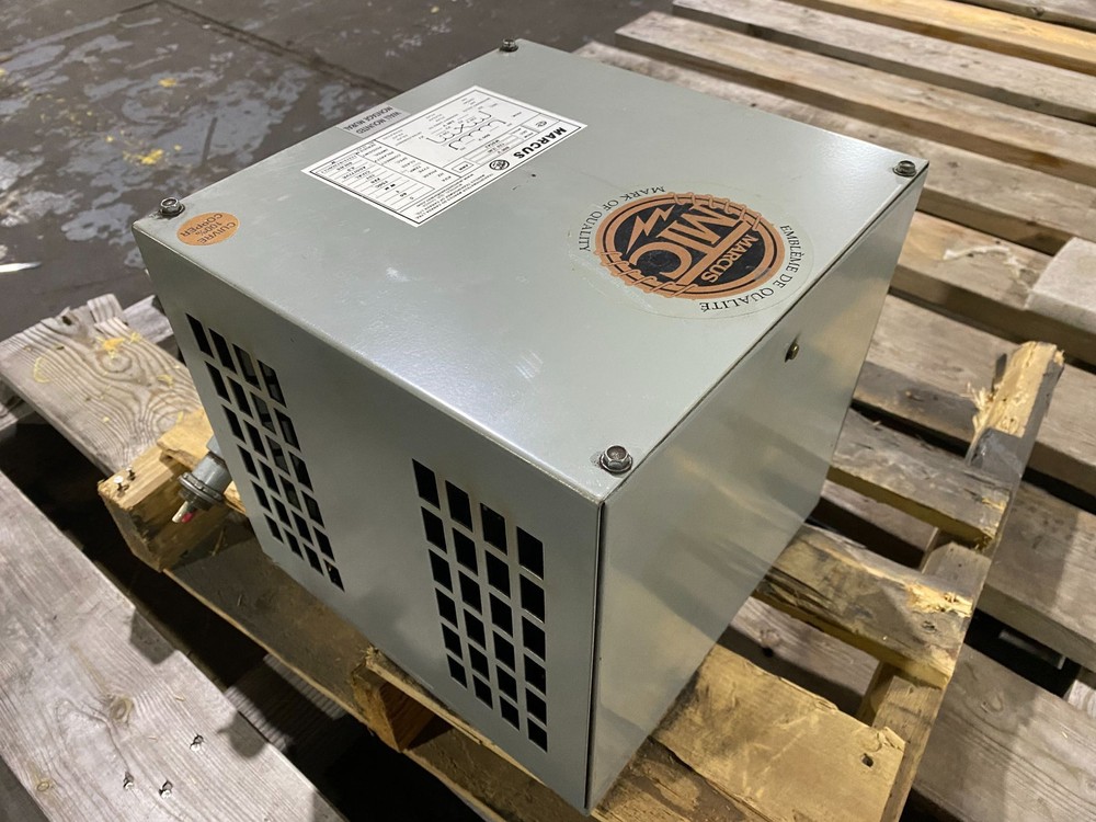 MARCUS MS5A2 Transformer 600V-120/240V, 5 kVA USED