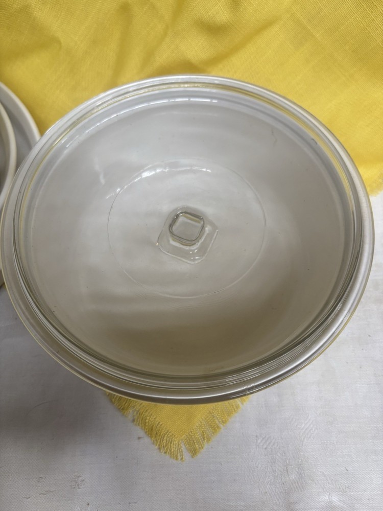 4 Piece CorningWare French White bakeware set