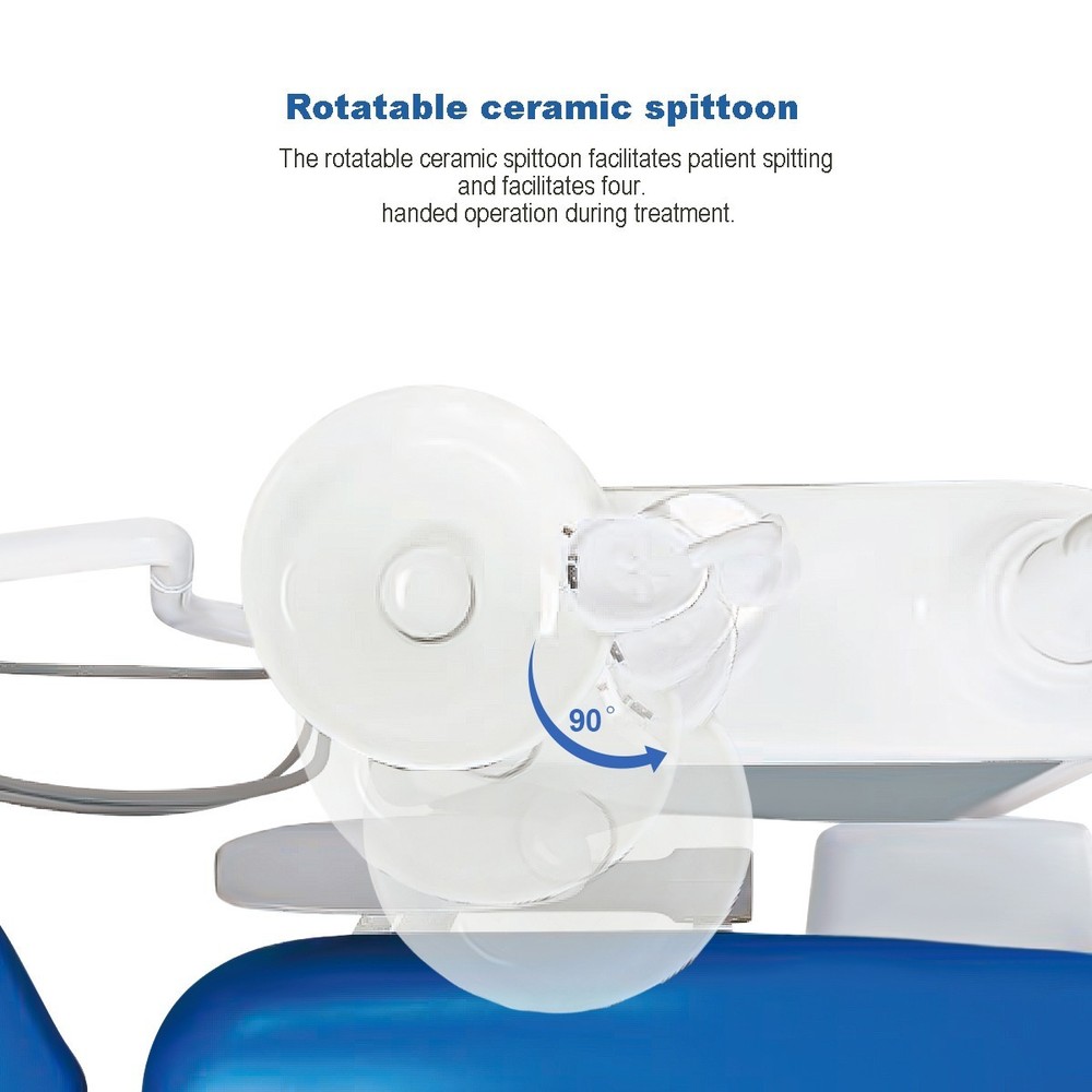 Dental Unit Chair Computer Controlled DC Motor /Moblie Delivery Unit Compressor