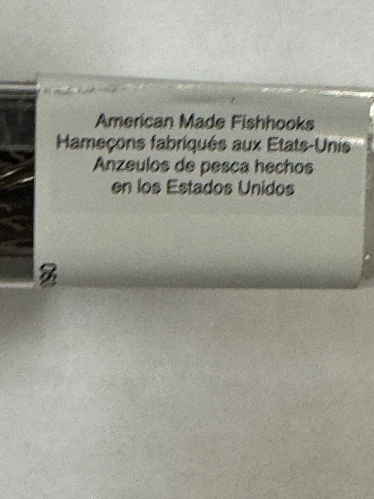 Qty 50 Eagle Claw Laser Sharp Hooks L141F-1/0 Size 1/0