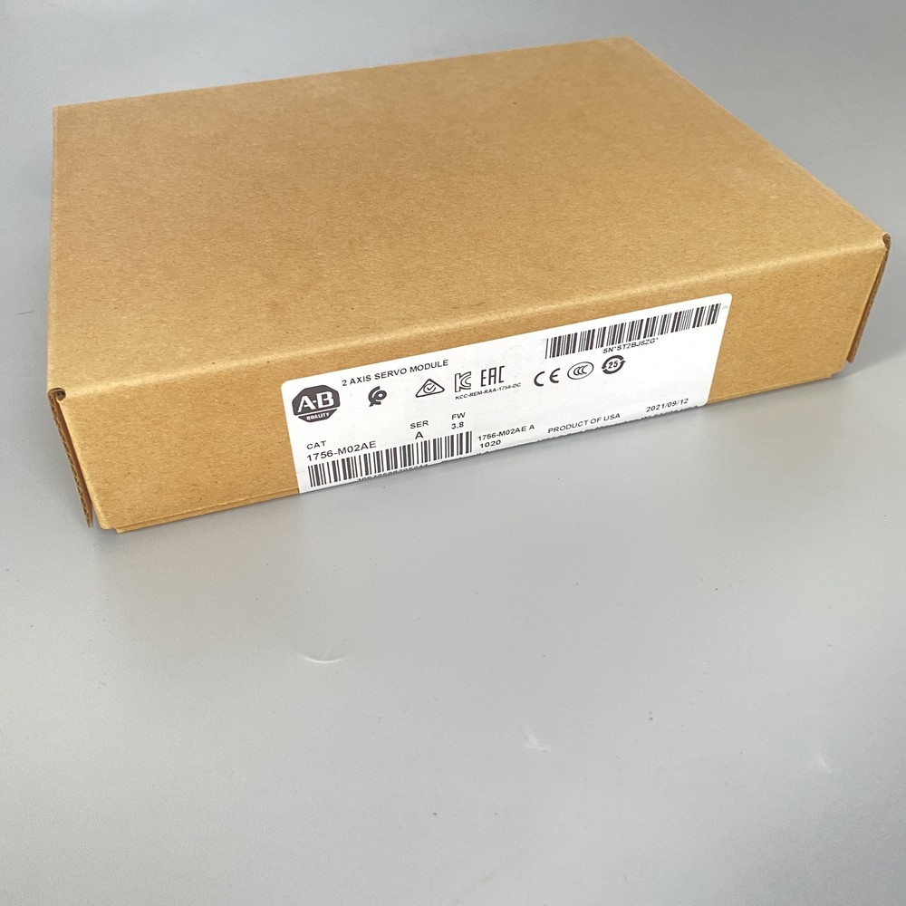 New Factory Sealed AB 1756-M02AE SER A ControlLogix 2-Axis Encoder 1756M02AE
