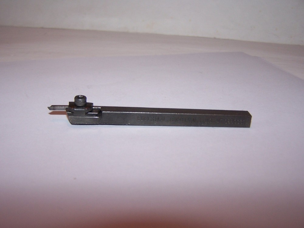 Edelstaal Unimat Lathe Insert Tool Holder, 2700 -R, 1/4" squared, Right, #ML80