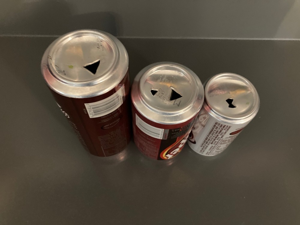 Dr Pepper Can Lot of Three