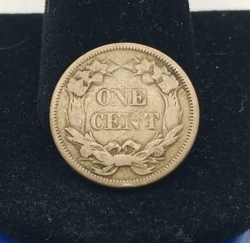 1858 Flying Eagle Cent Penny #20718