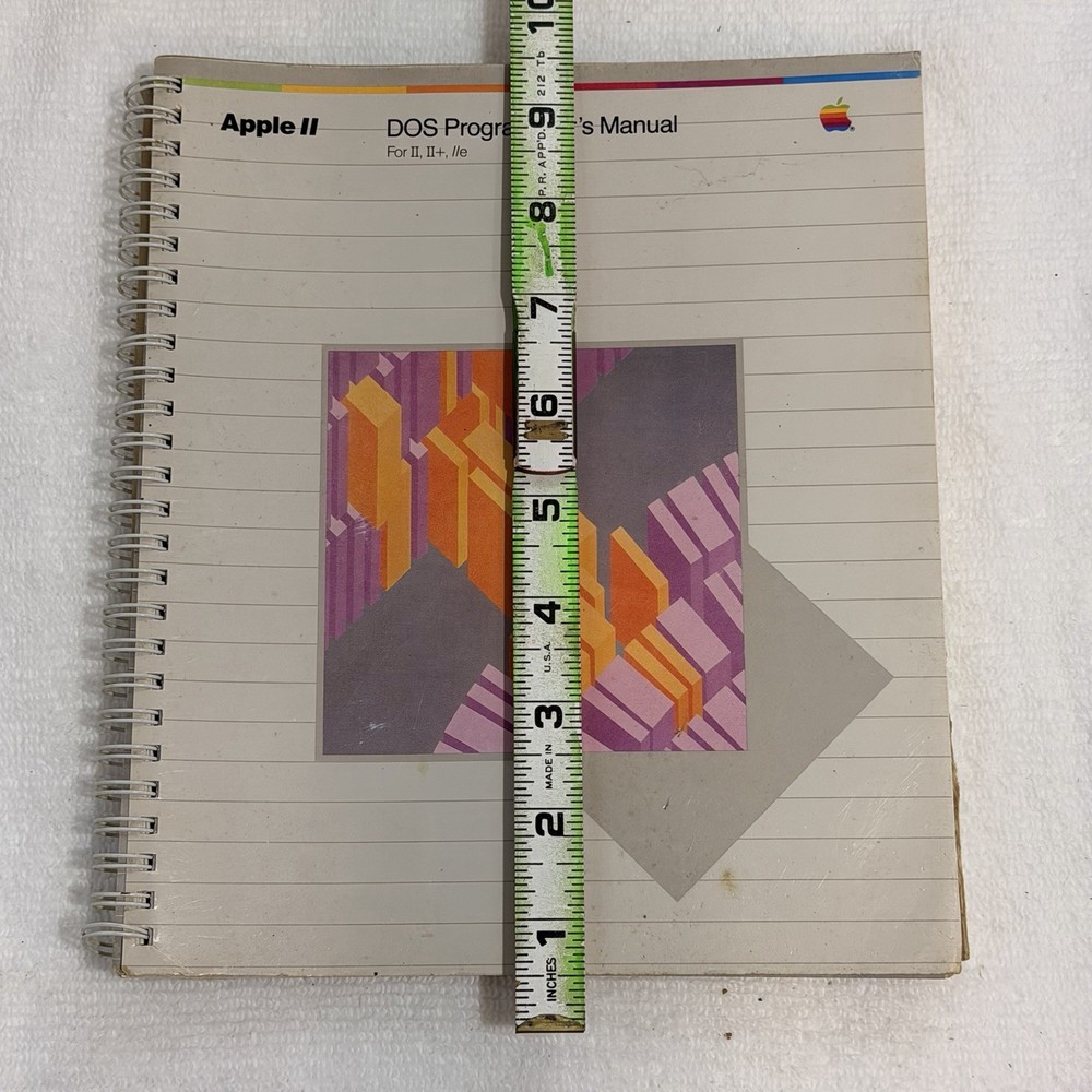 VINTAGE Apple II DOS Programmer’s Manual Free Shipping