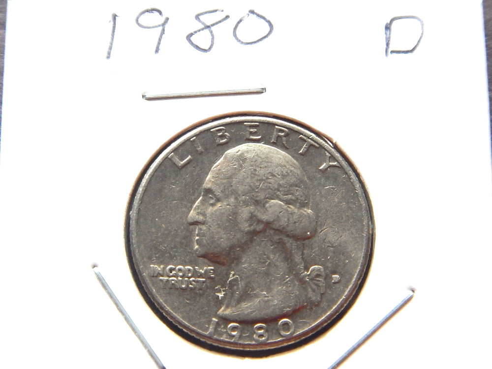 1980 (D) George Washington Quarter