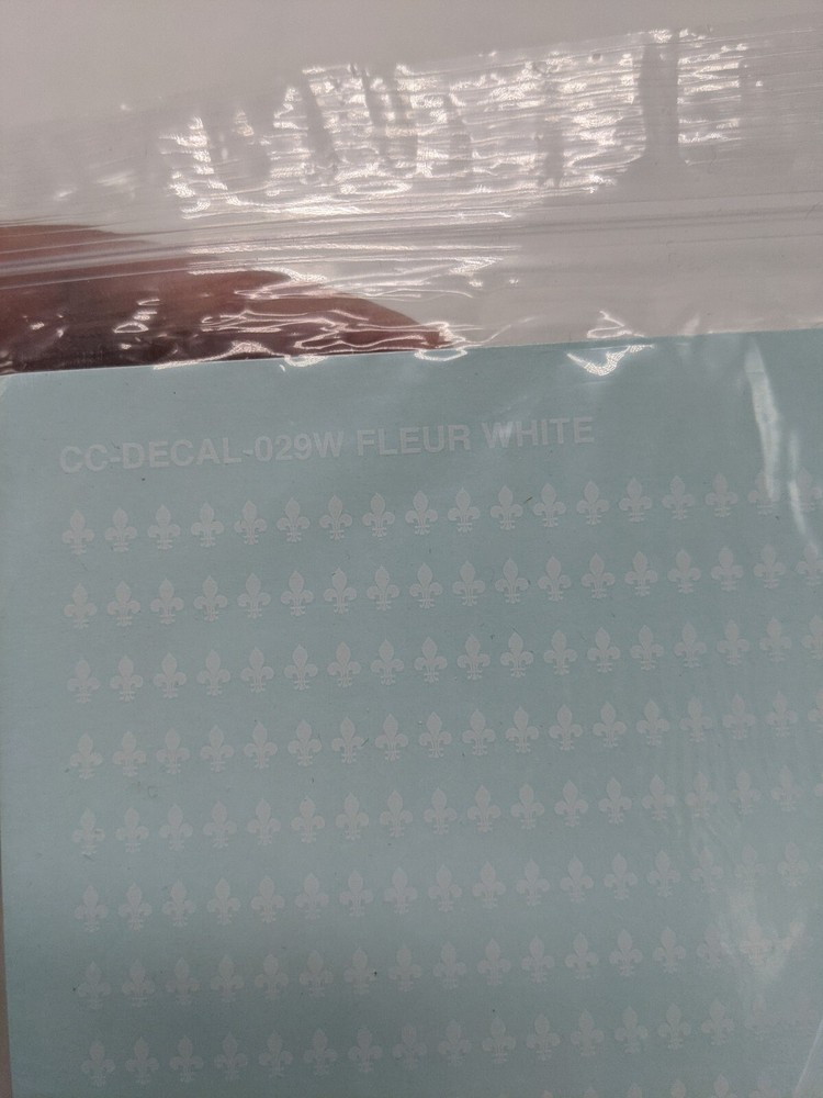 Fallout Hobbies CC-Decal-029W Fleur White Decals