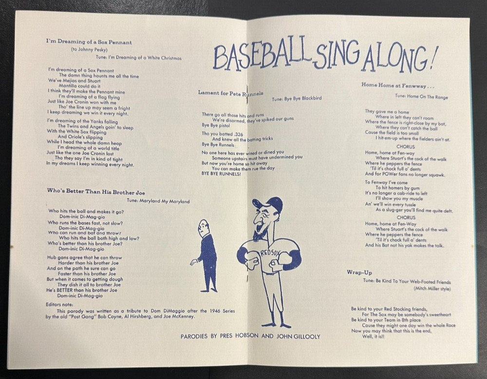 Jan 23, 1963 24th Annual Baseball Writers Association America Dinner Program