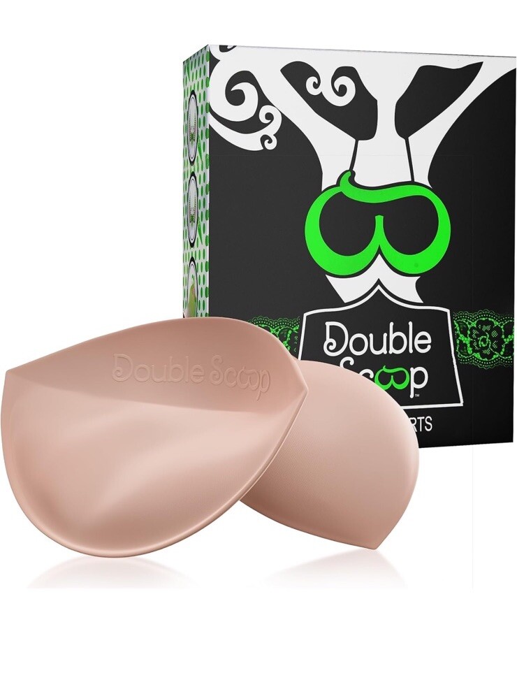 Double Scoop® Triangle Bust Inserts w/ Bonus Tape