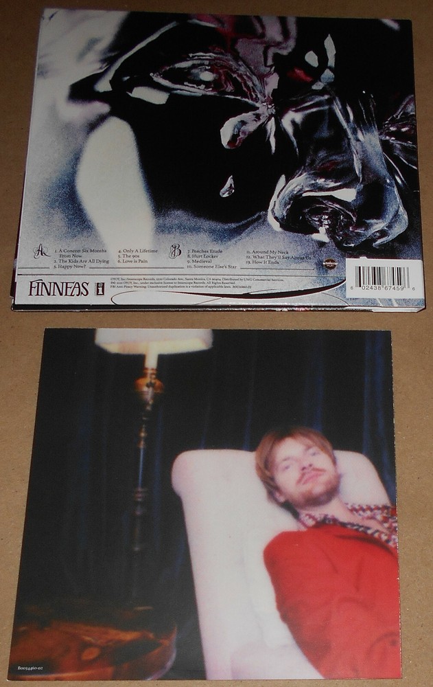 Finneas O'Connell Optimist HAND-SIGNED CD Autographed Autograph Billie Eilish