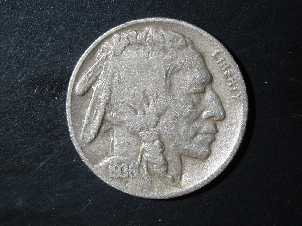 1936-D BUFFALO NICKEL #9