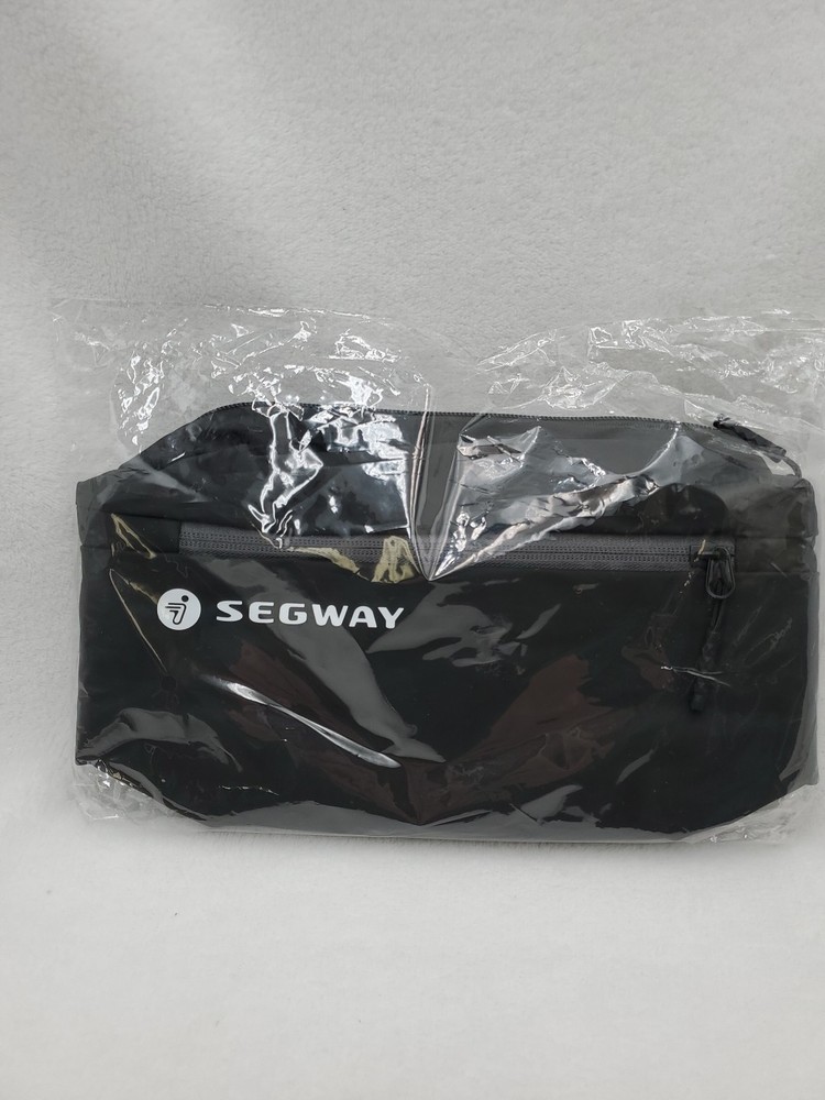Authentic Segway Front Handlebar Fanny Pack Storage Bag Black NWT