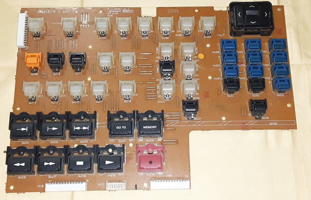 AKAI DPS24 OPERATION R BOARD L3056A504A