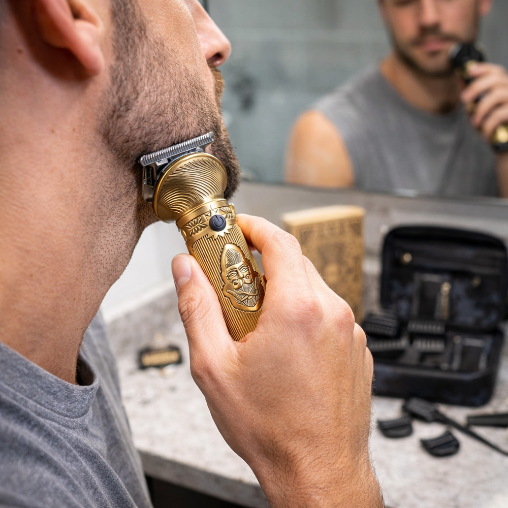Beard Trimmer for Men, Electric Razor Shavers for Men w/Case