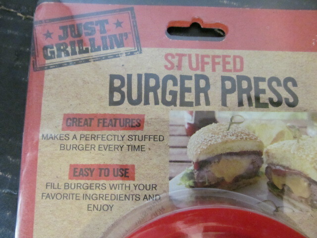 Just Grillin' Stuffed Burger Press