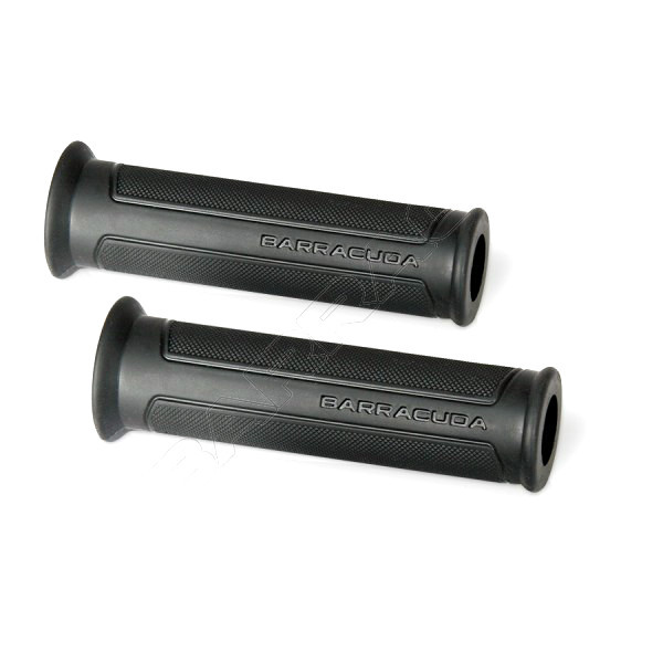BARRACUDA MOTORCYCLE KNOBS BLACK BASIC UNIVERSAL 120mm GUZZI
