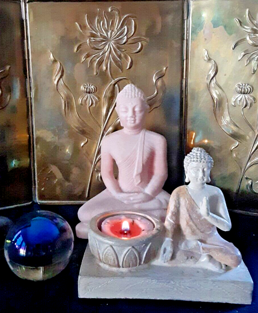 Open Crown Chakra 3rd Eye Psychic Intuitive Mediumship Ability Haunted Statue