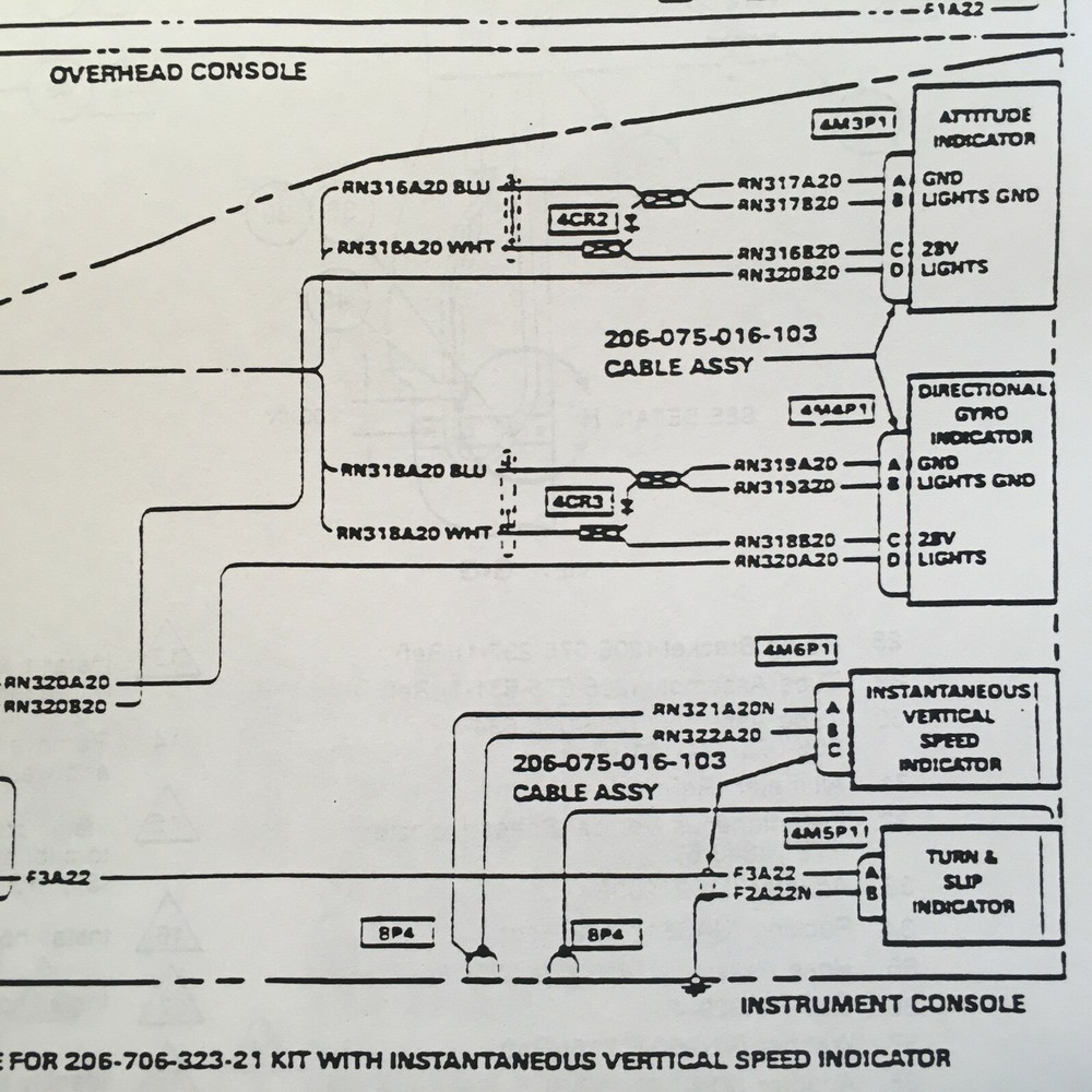 Bell 206L Flight Instrument Kit Service Instruction Manual