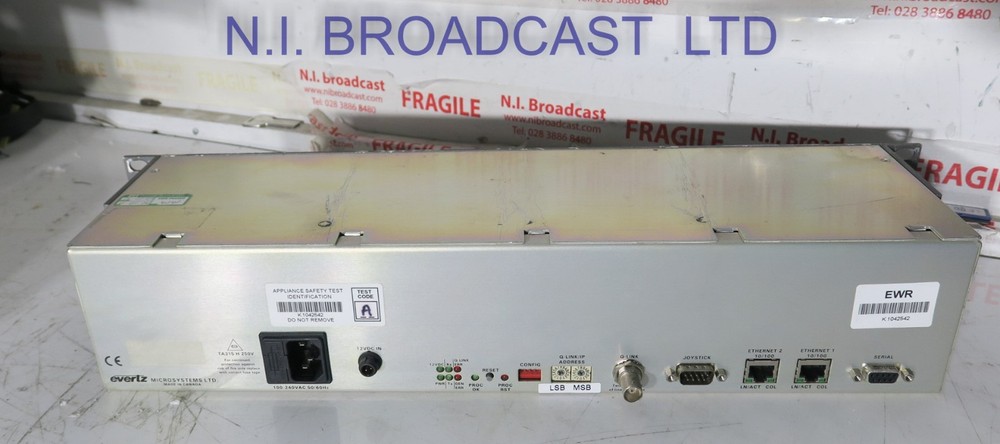 Evertz cp2048e ethernet router control matrix panel Price is for 1 panel