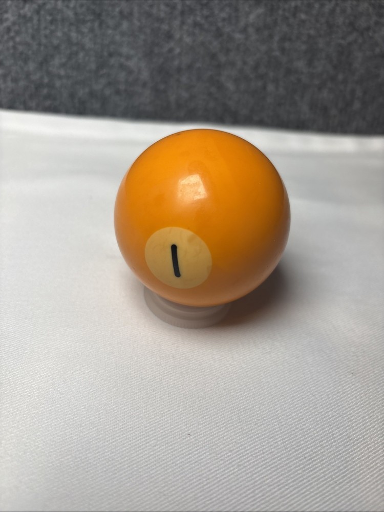 Vintage Bakelite Solid #1 Ball Billiard Pool Replacement 2 1/4" Standard