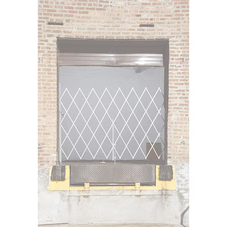 Folding Gate, Gray, 6 To 7 Ft. Opening W,  Seco 785